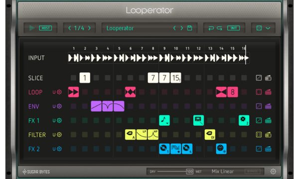 Sugar Bytes Looperator VST Plug-in Loop Design