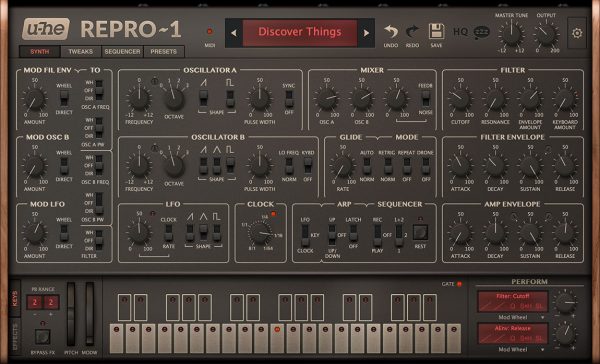 u-he Repro Synth Plugin VST