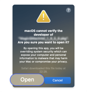 macOS Cannot Verify That This App Is Free From Malware