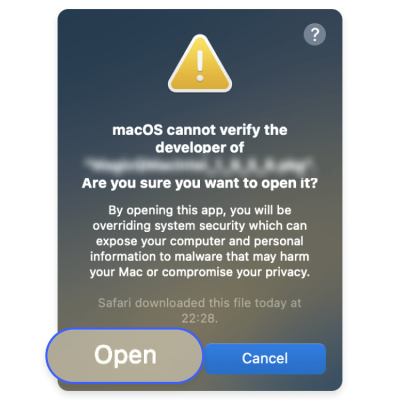 macOS Cannot Verify That This App Is Free From Malware
