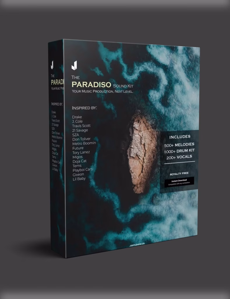 JX Studios PARADISO Sound Kit Presets WAV MIIDI