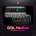 SSL Native Vocalstrip 2 & Drumstrip VST Bundle – DVD Box Cover Art