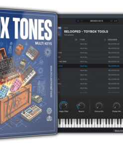 TOYBOX TONES Analog Lab Preset Bank – DVD Cover Art
