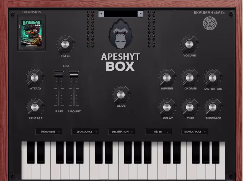 Apeshyt Box VST Plugin Interface