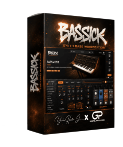 Bassick VST by Gospel Producers synth bass workstation product box
