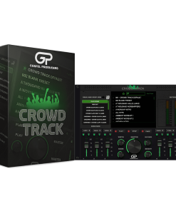 Crowd Track VST product box and plugin interface