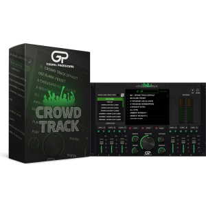 Crowd Track VST product box and plugin interface